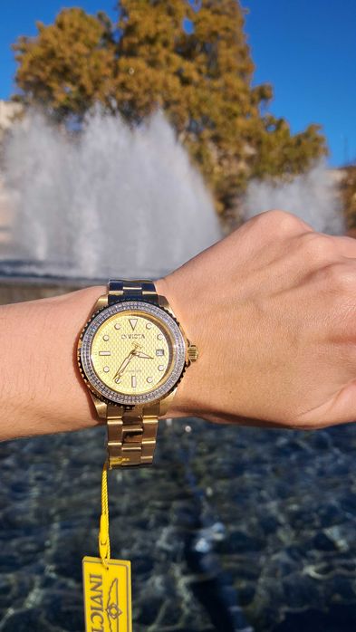 WoW Женские часы Invicta Elite Diamond с бриллиантами 0.76 Carat