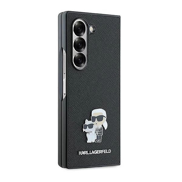 Etui Karl Lagerfeld Saffiano Metal Pin na Samsung Galaxy Z Fold 6 - cz