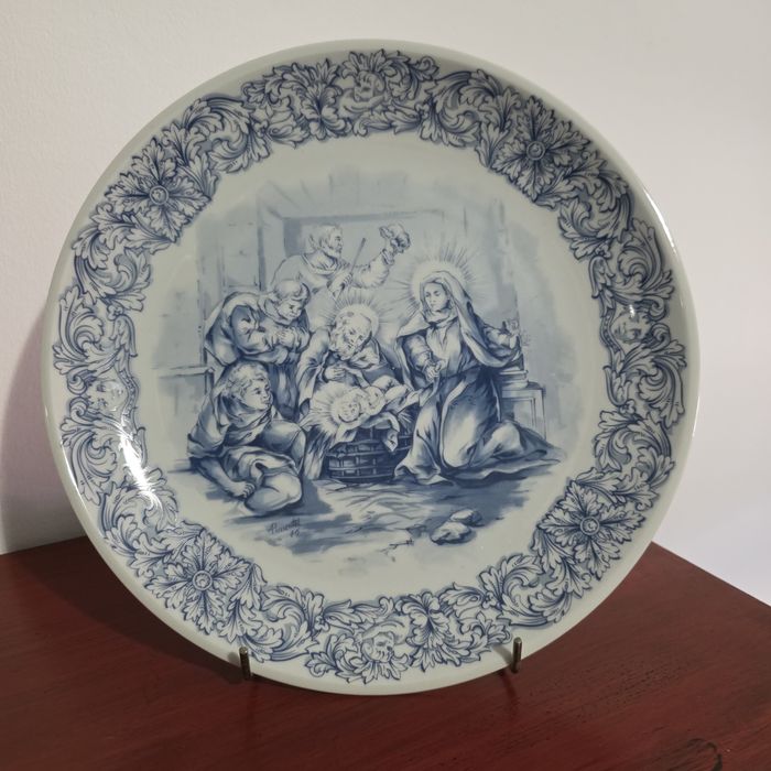 Prato Festa de Natal 1976 da Vista Alegre