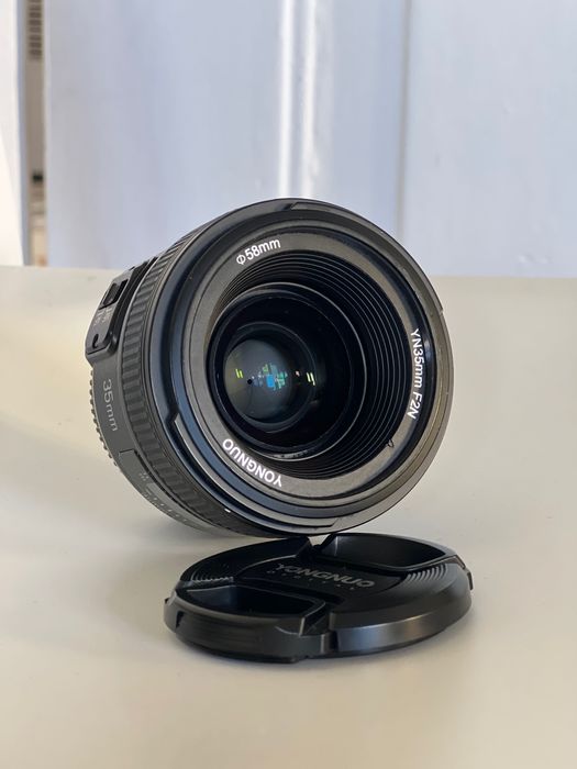 Lente YONGNUO YN 35mm F/2 Auto-focus para Nikon