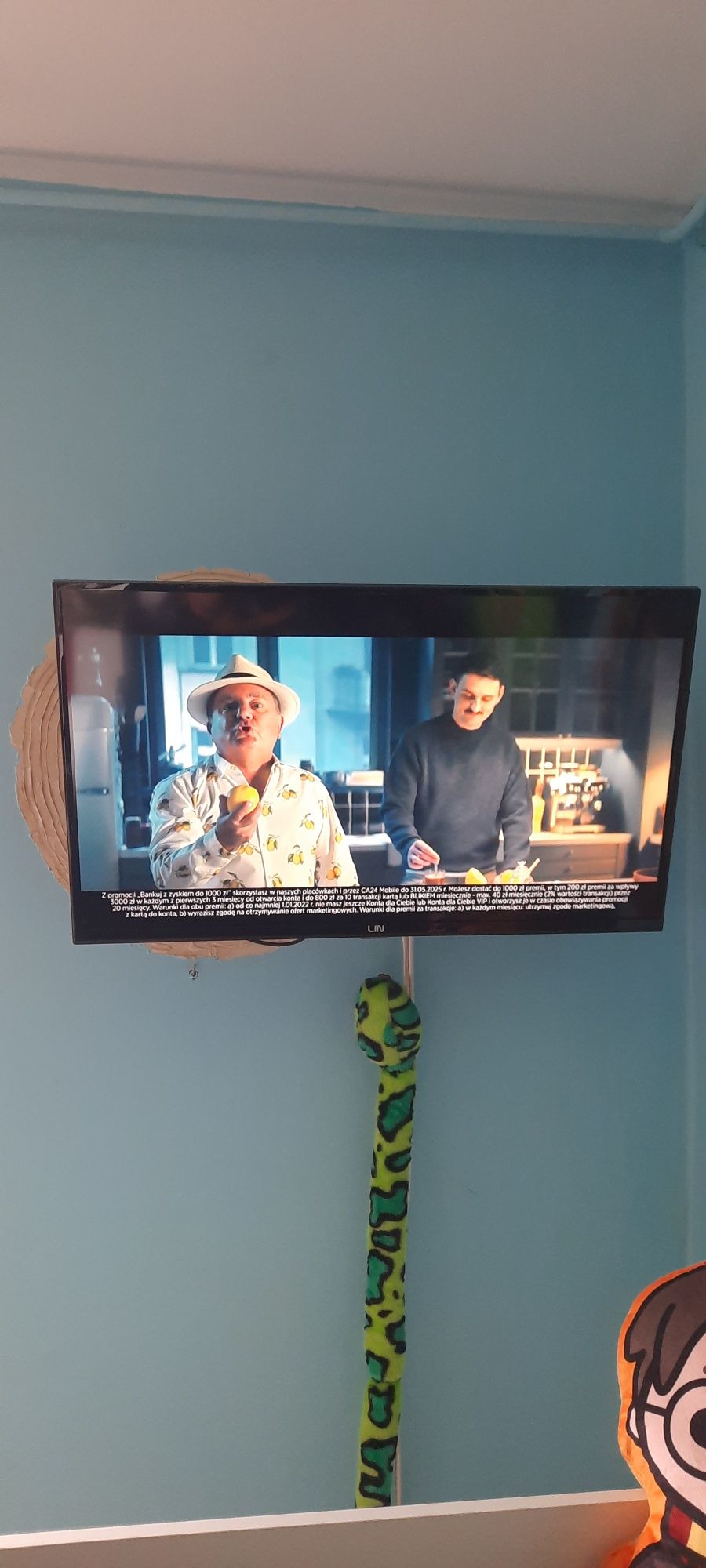 Telewizor lin 32 cale plus smart na gwarancji