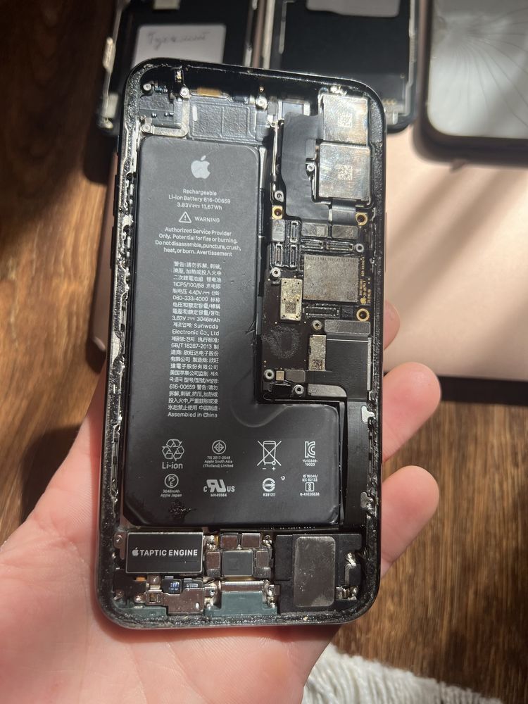 Запчастини Iphone 10,11,11,12,13 14 15 pro камера, шлейф, корпус