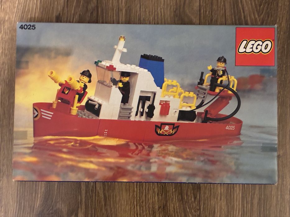 Lego 4025 town fire city old