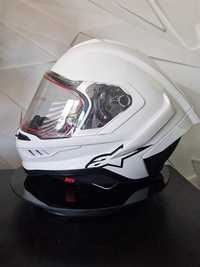 KASK Alpinestars Supertech R10 Solid Helmet White Glossy 'L GRATISY!