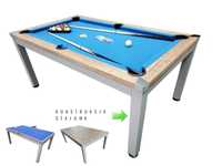 Stół bilardowy, stalowy, Modern Classic 6FT 3 w 1, tenis stołowy, stół