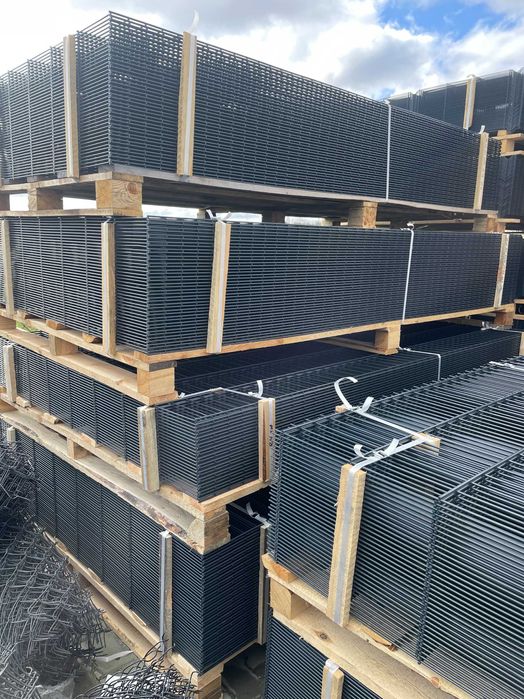 Panel ogrodzeniowy 2D 163cm 6/5/6mm grafit