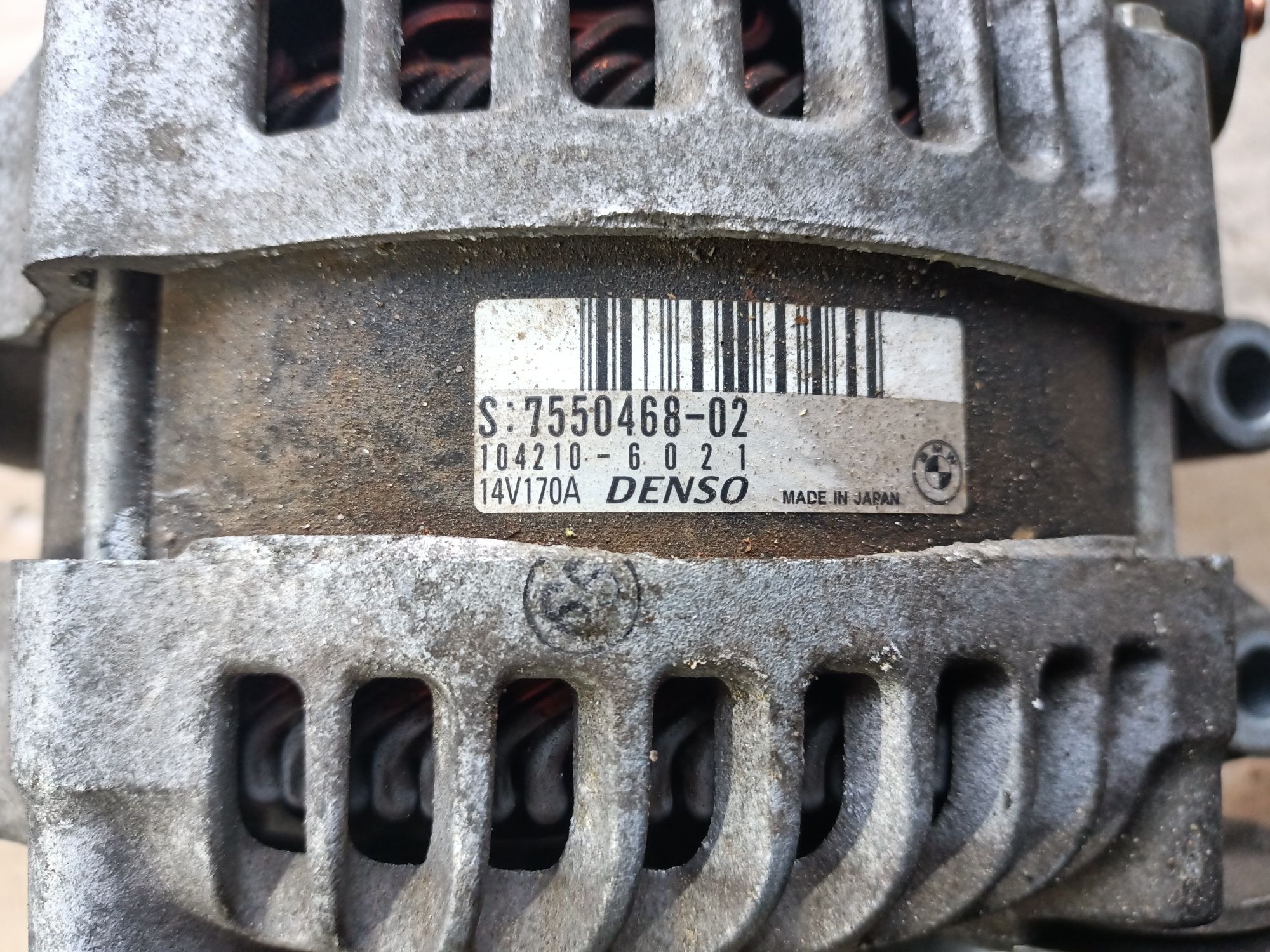 Alternator DENSO 170A BMW E81 E87 E90 E91 LIFT 1.6 1.8 2.0i