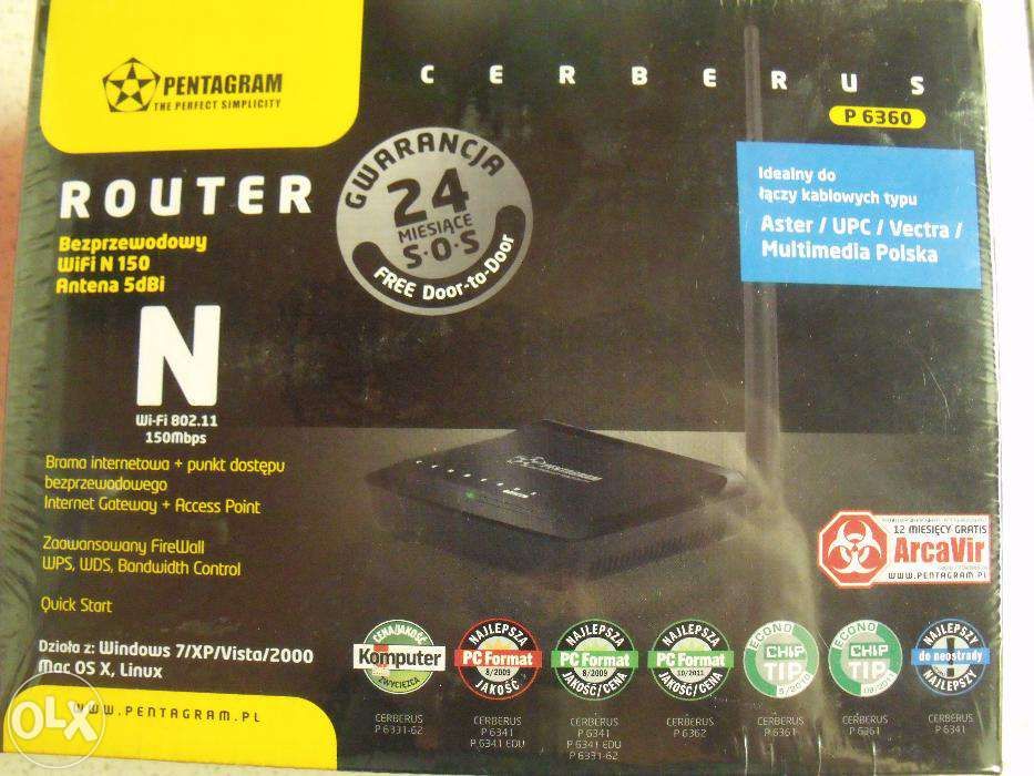 Router wifi  do komputera Aster Vectra UPC