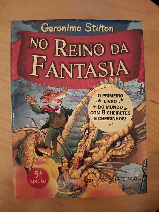 Livro Geronimo Stilton - No Reino da Magia