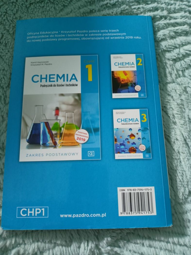 Chemia kl.1 podręcznik
