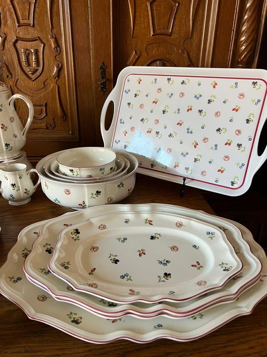 Німецький сервіз Villeroy&Boch Petit Fluer. 100 предметів. Поштучно