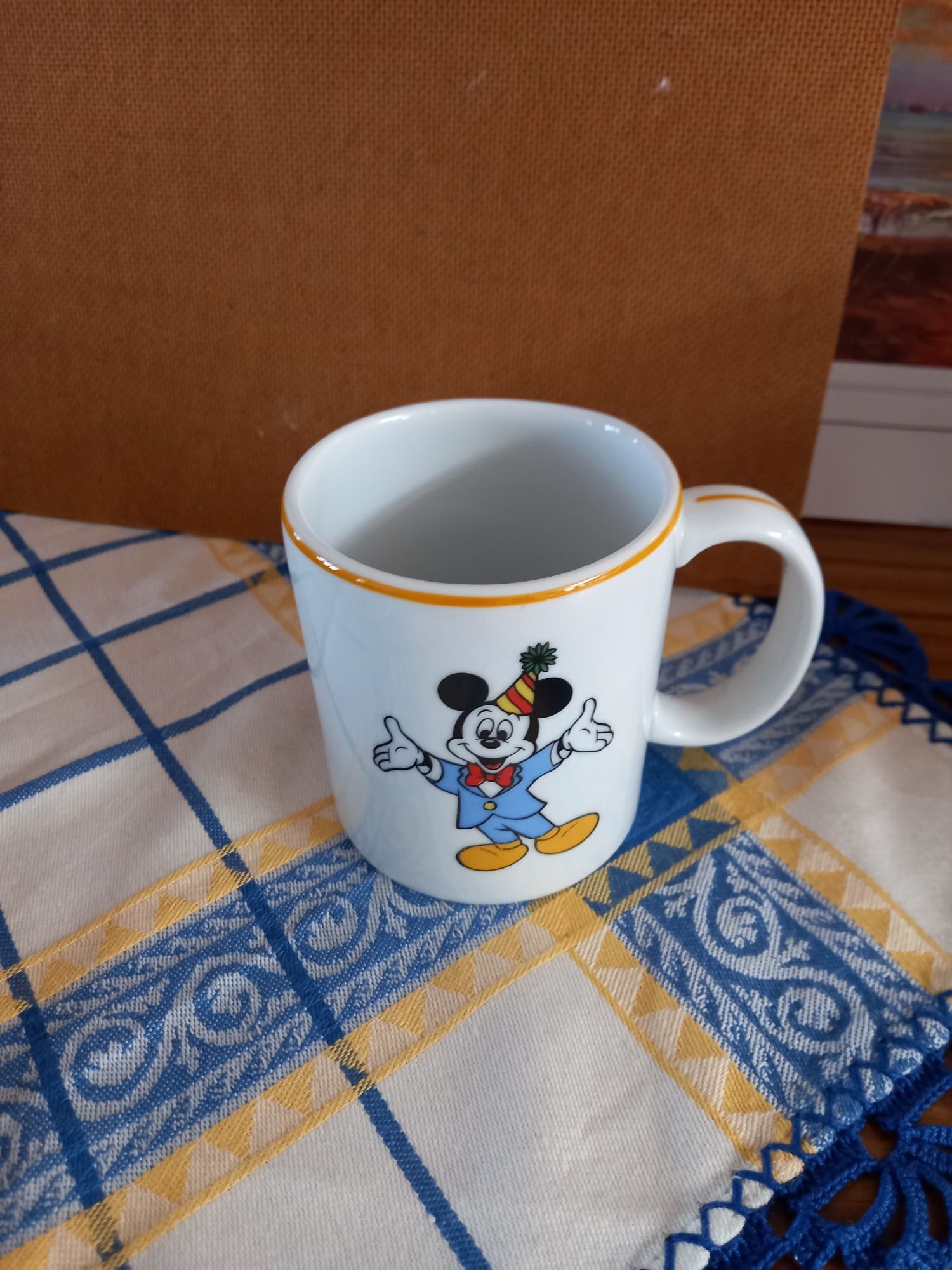 Conjunto Mickey- caneca/prato