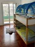 Cama IKEA Kura + colchão + tenda + extras — tudo por 80€!