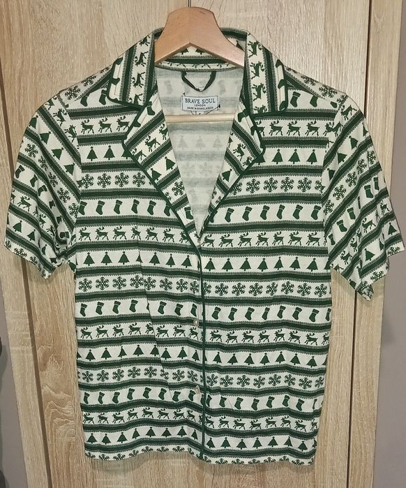 Damska piżama w świąteczne wzory, roz. S