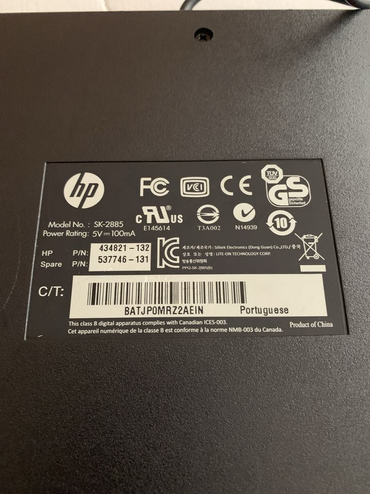 Teclado para computador HO