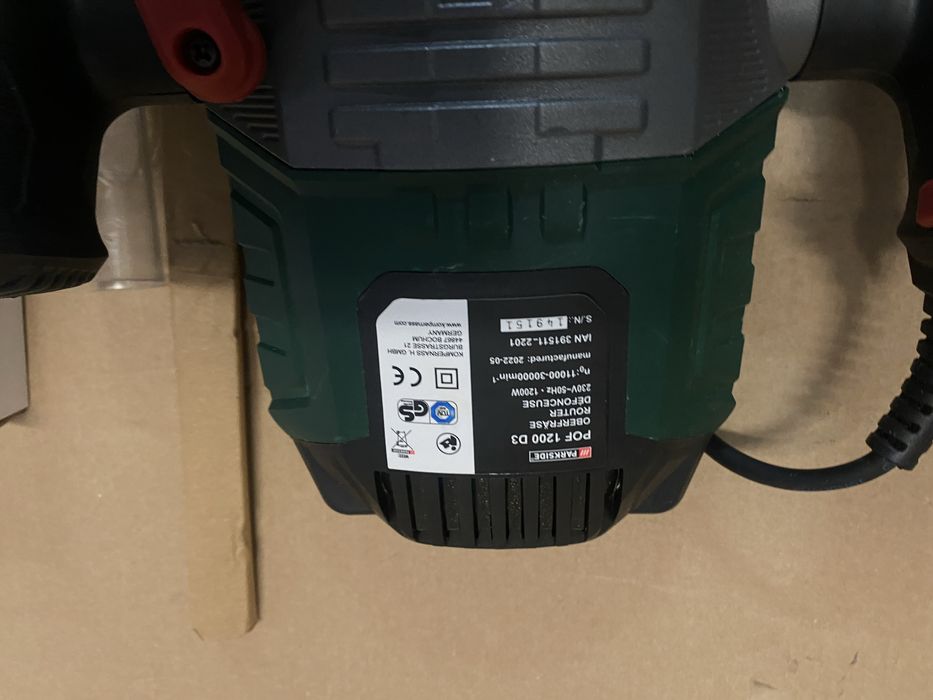 PARKSIDE® Frezerka górnowrzecionowa POF 1200 E4, 1200 W