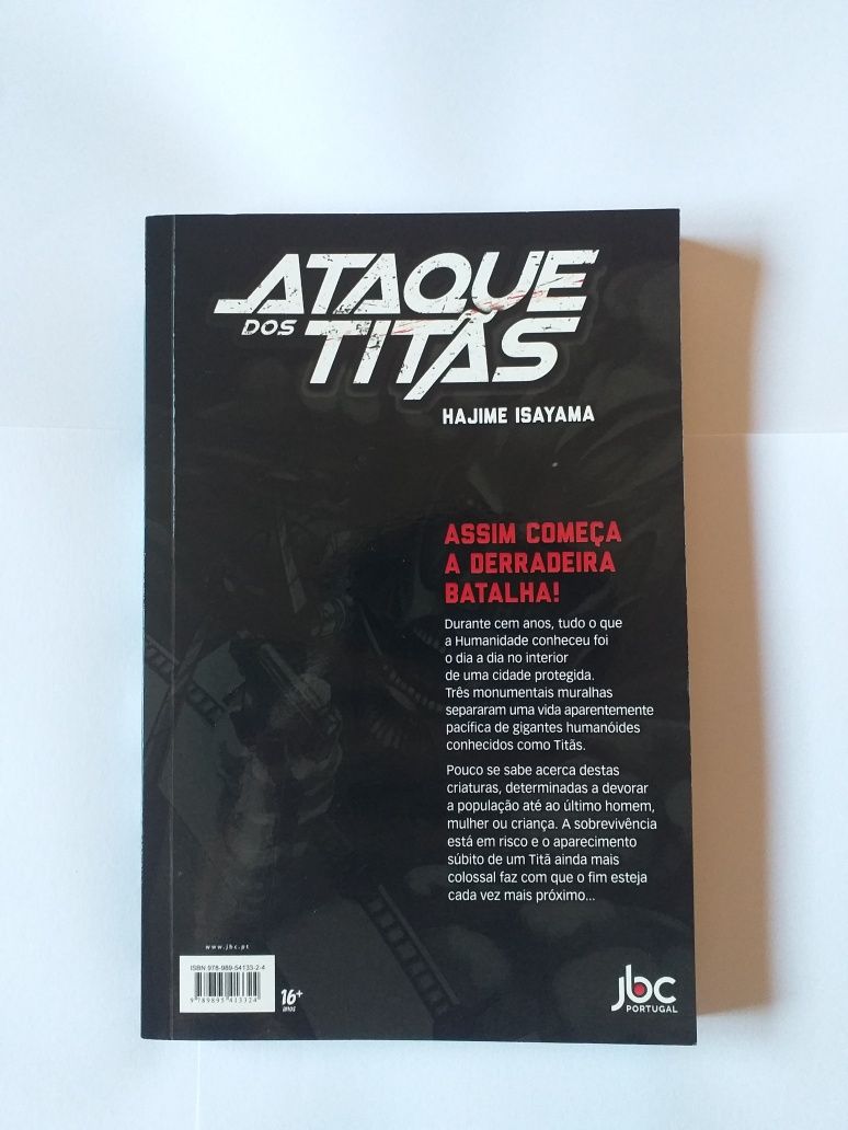 Attack on titan vol.1 em PT-BR