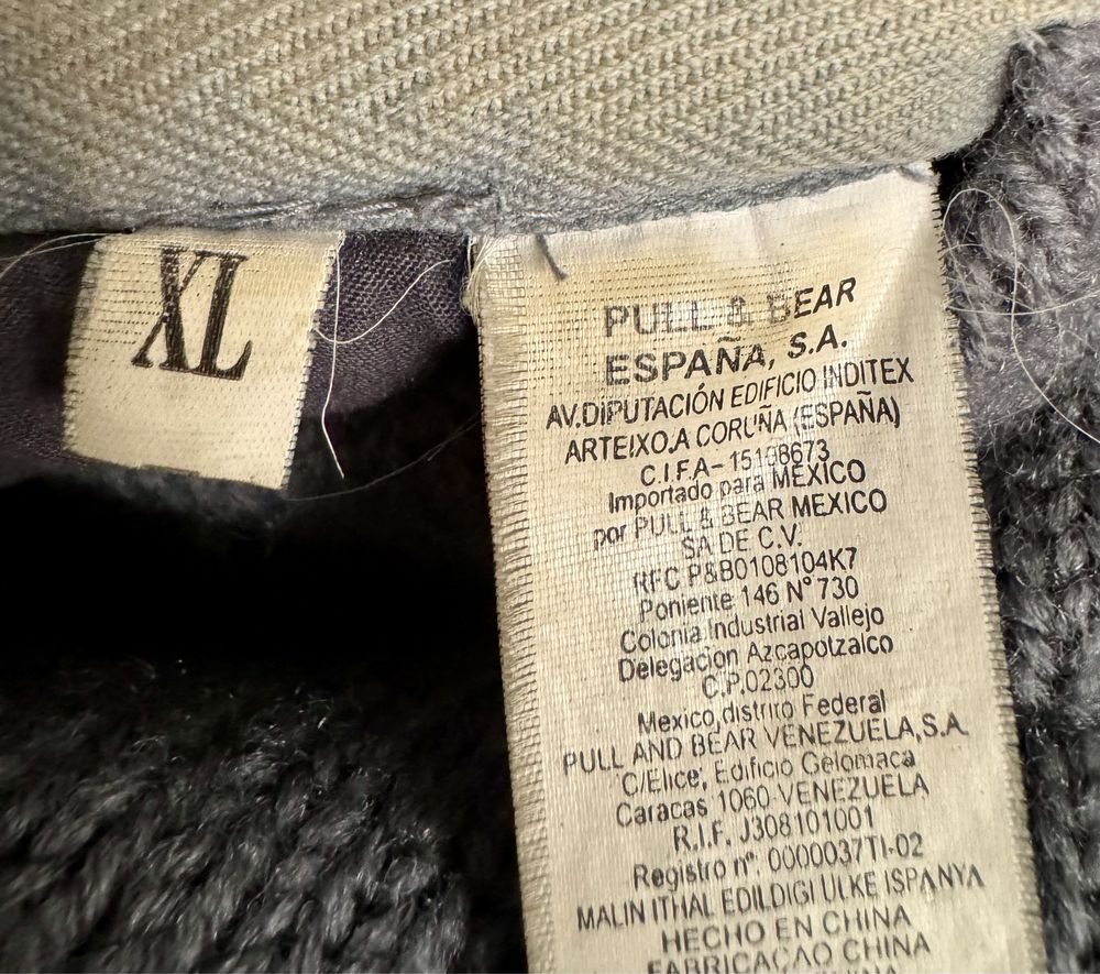 Pull & Bear ciepła dwustronna kurtka XL ale jak M/L