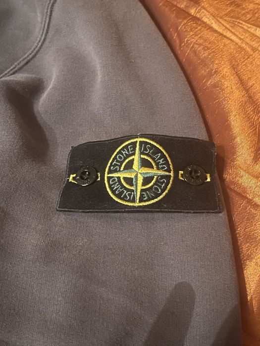 Zipp hoodie Stone island asphalt