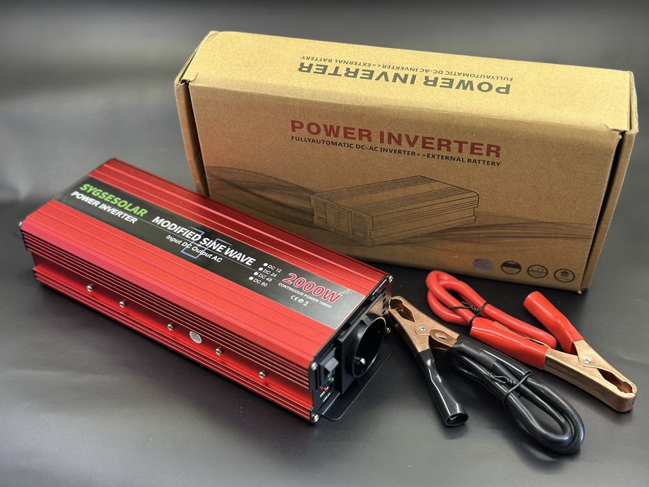 Power inverter / Автомобільний інвертор 12 - 220