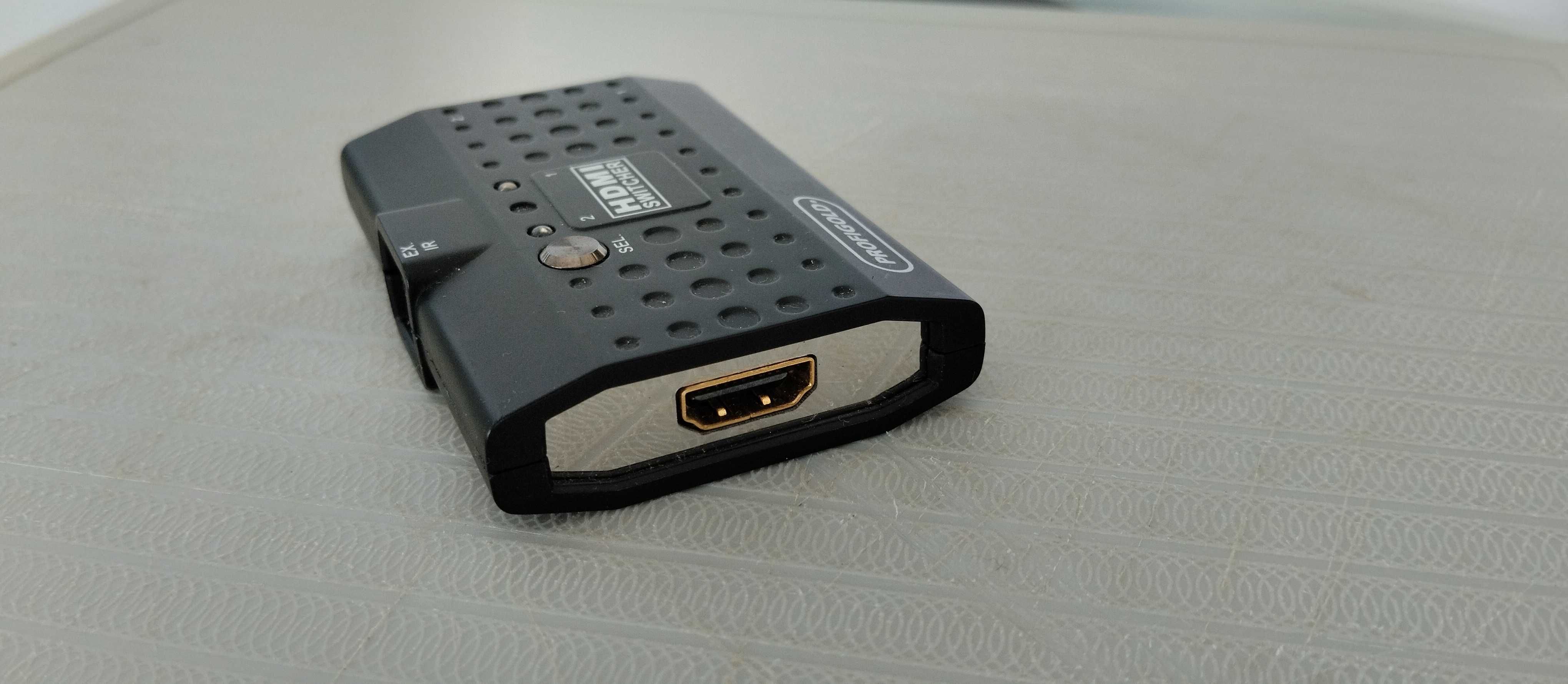 Switcher  HDMI - 1 In, 2 Out