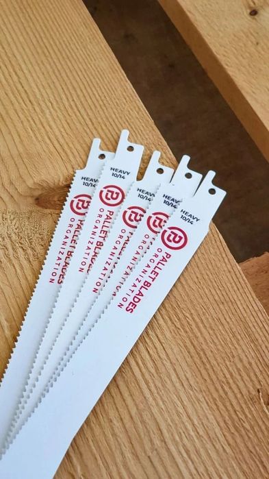 Полотна (пилки) для  ремонту піддонів Epal і UIC.