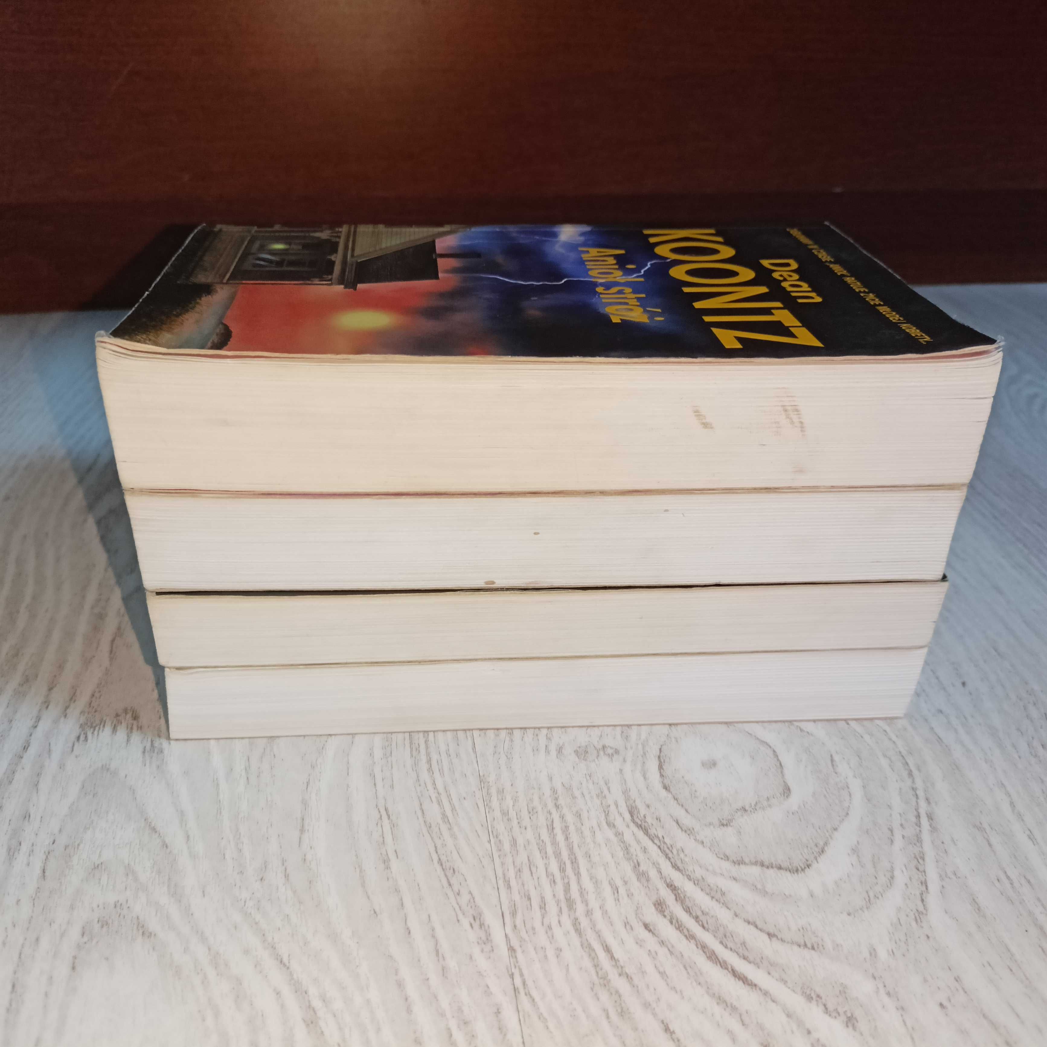 4x Dean Koontz Oczy ciemności + Anioł Stróż + Przepowiednia + Maska
