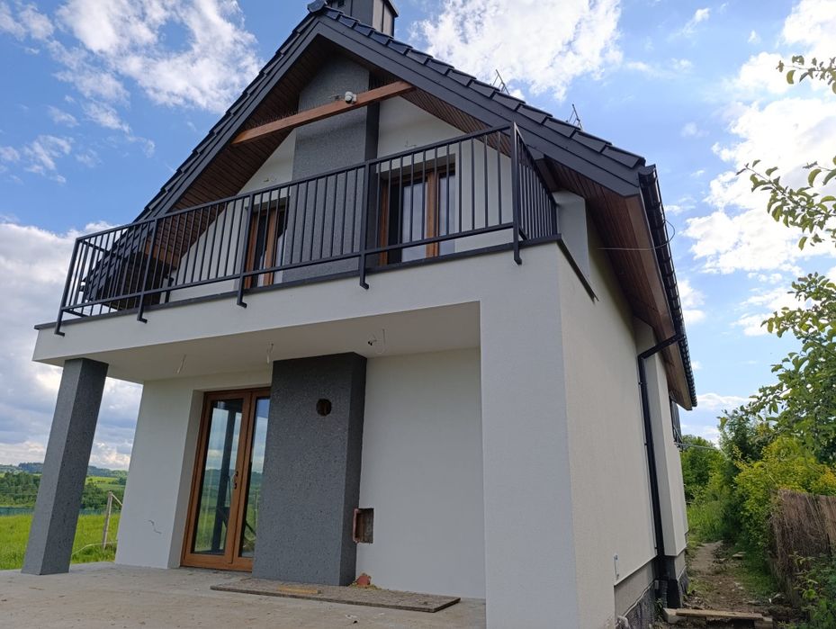 Balustrada balkonowa pionowa