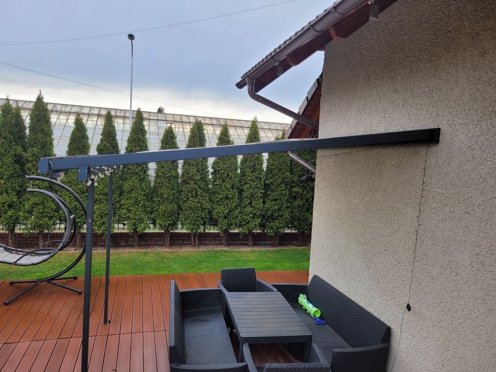 Zadaszenie tarasu, pergola aluminiowa Verve3x3