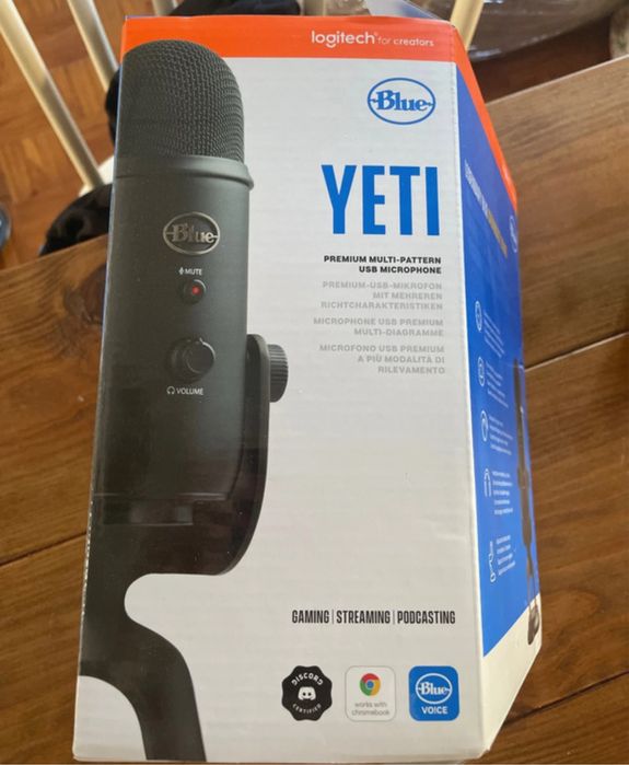 Migrofone Logitech Blue Yeti