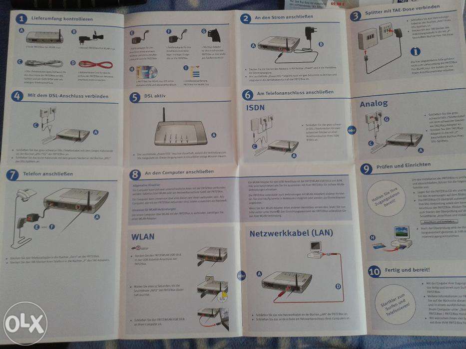 DSL-Router Fritz!Box DSL/WLAN 7141