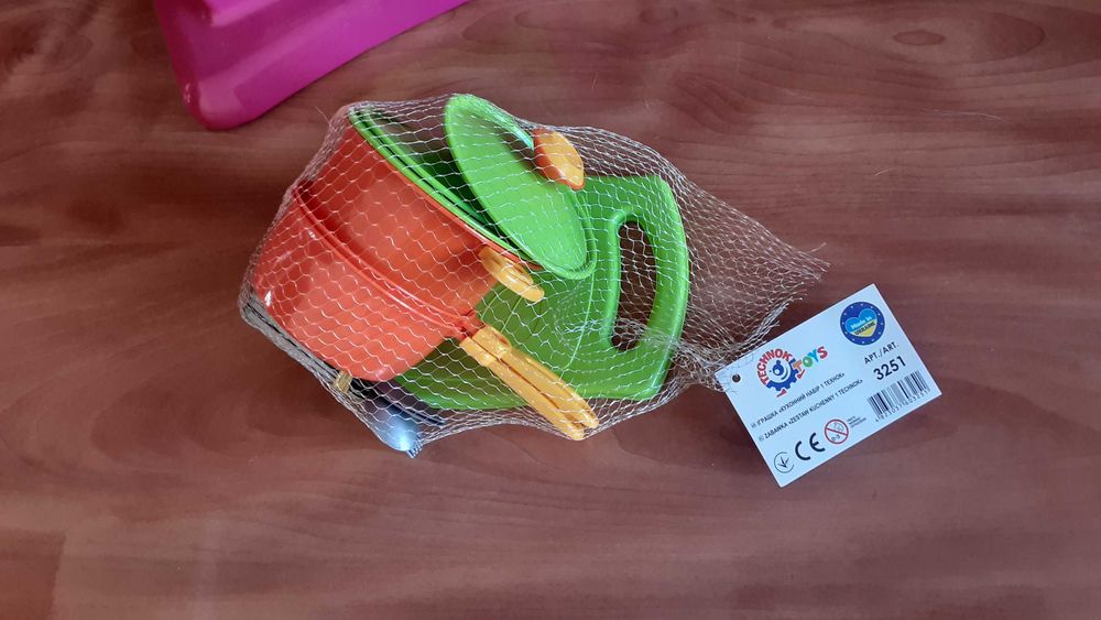 Дитячий ігровий набір з новим посудом