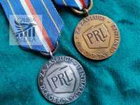 Odznaki Za Zasługi dla Obrony Cywilnej PRL