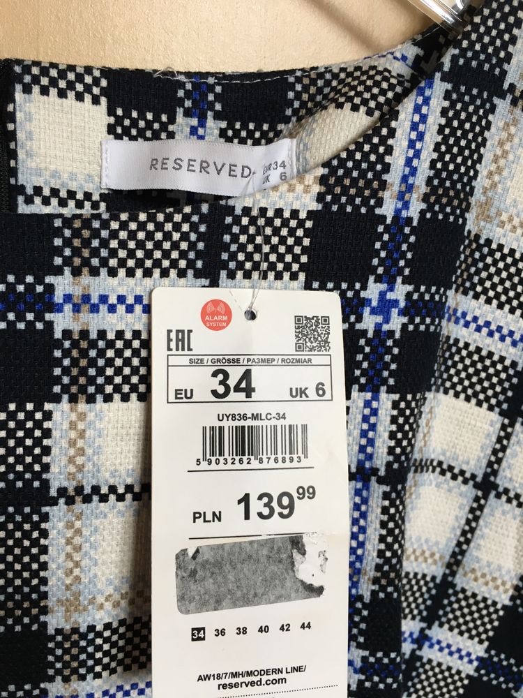 Nowa sukienka Reserved r. 34