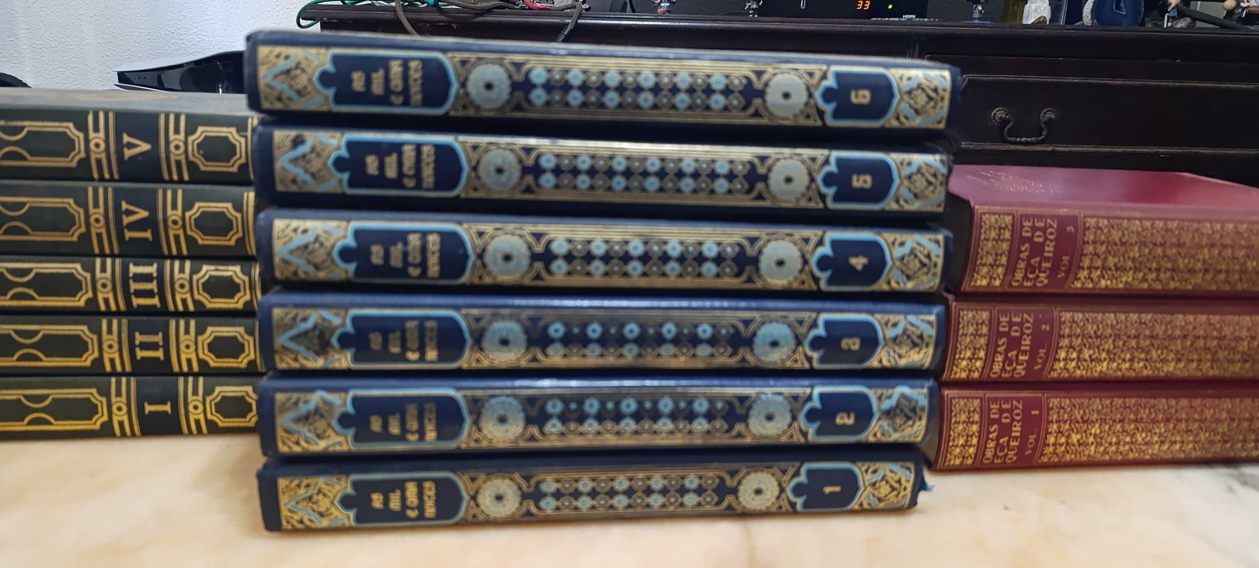 Coleção de livros antigos