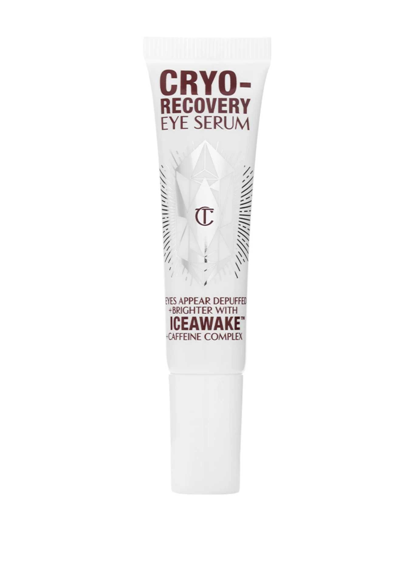 Charlotte Tilbury Cryo-Recovery serum pod oczy ICEAWAKE + caffeine com