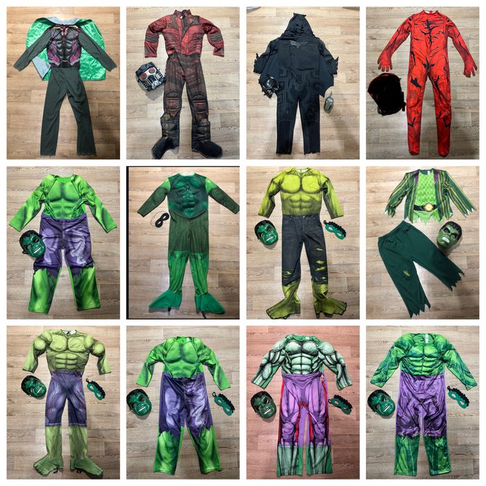 Костюм супергерой для мальчика на 7-8 лет 122-128 карнавальный