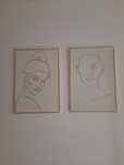 2 Quadros Gato Preto