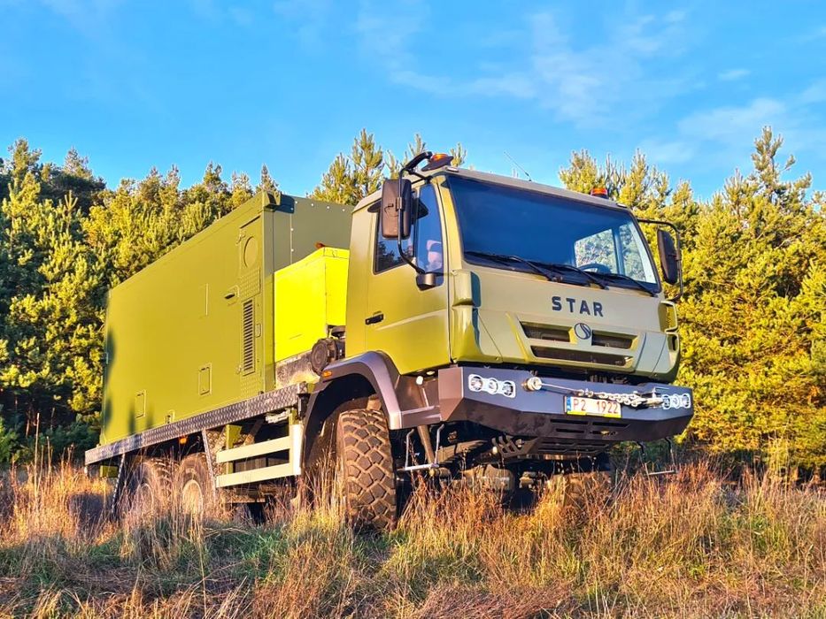 Star 266 MAN 6x6 po modernizacji  Star 266M/ StarMan 6x6 jak nowy, zmodernizowany