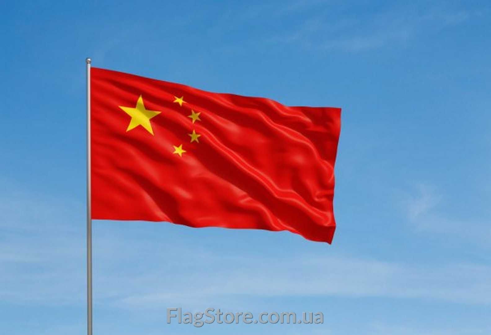 Флаг Китая/китайский 21х14, 90х60, 150х90 см Chinese flag of China
