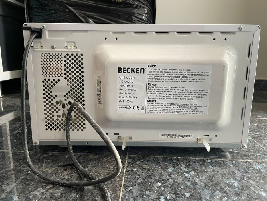 Microondas grill Becken