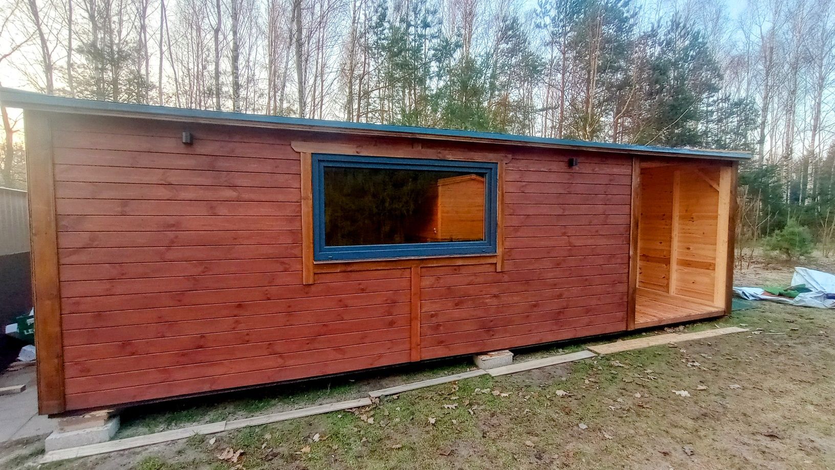 Domek ogrodowy całoroczny holenderski angielski