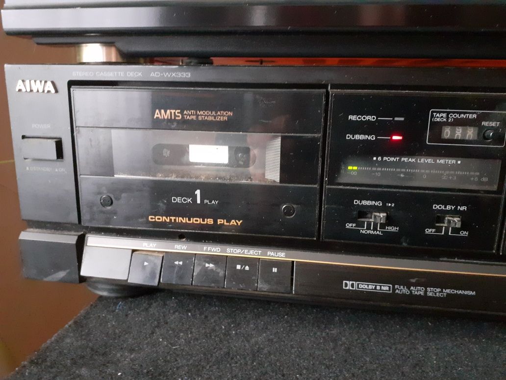 Akai AM-17 plus Aiwa AD-WX 333, tanio