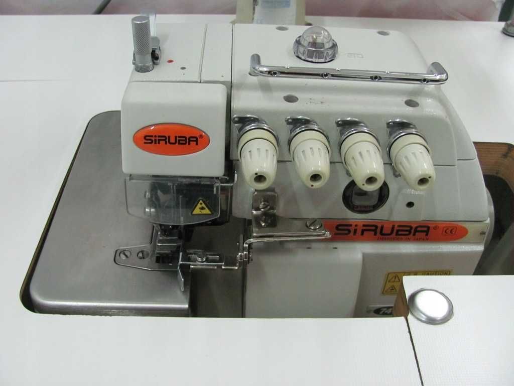 Owerlok Siruba 747 4 nitkowy servo