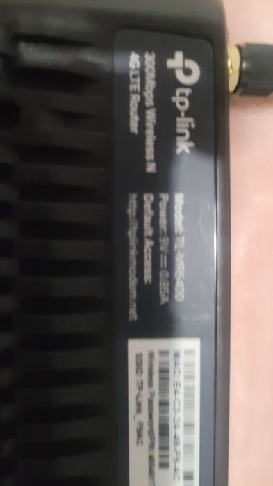 Router TP-Link 300MB 4G, 3G model TL MR 6400