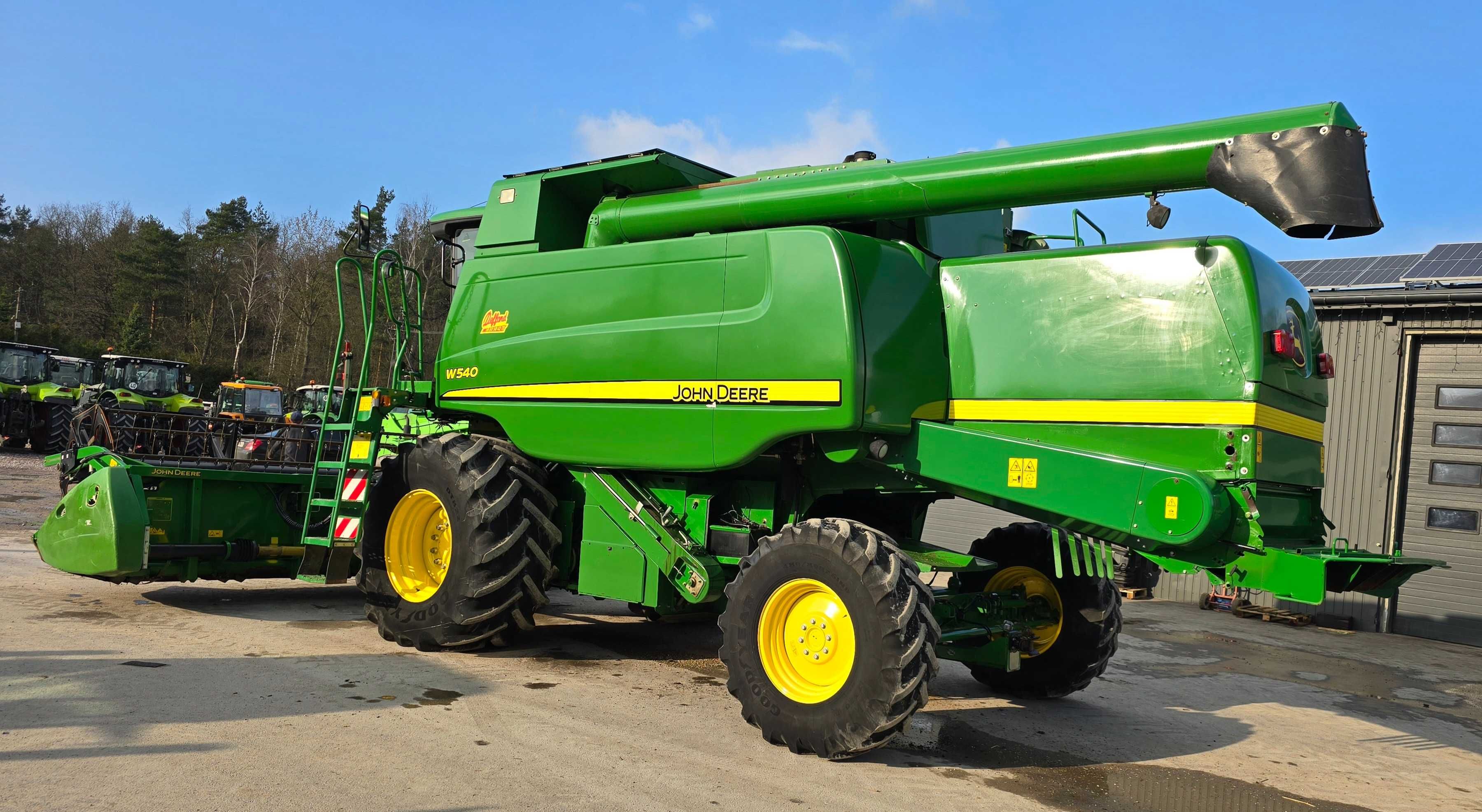 John Deere W 540 z 2009 roku, Perfekcyjny stan 100% oryginał