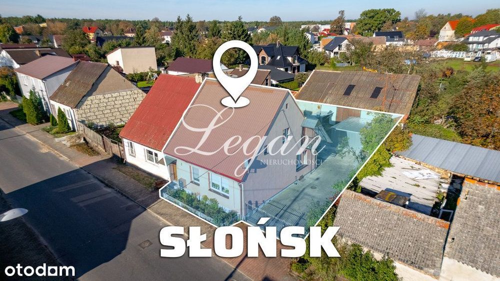 Dom bliźniak z ogrodem i garażem w Słońsku