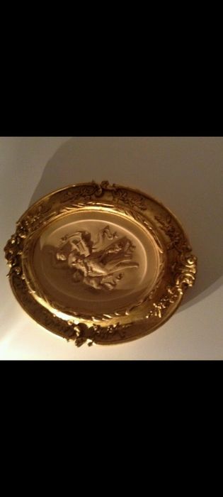 Quadro em gesso para sala