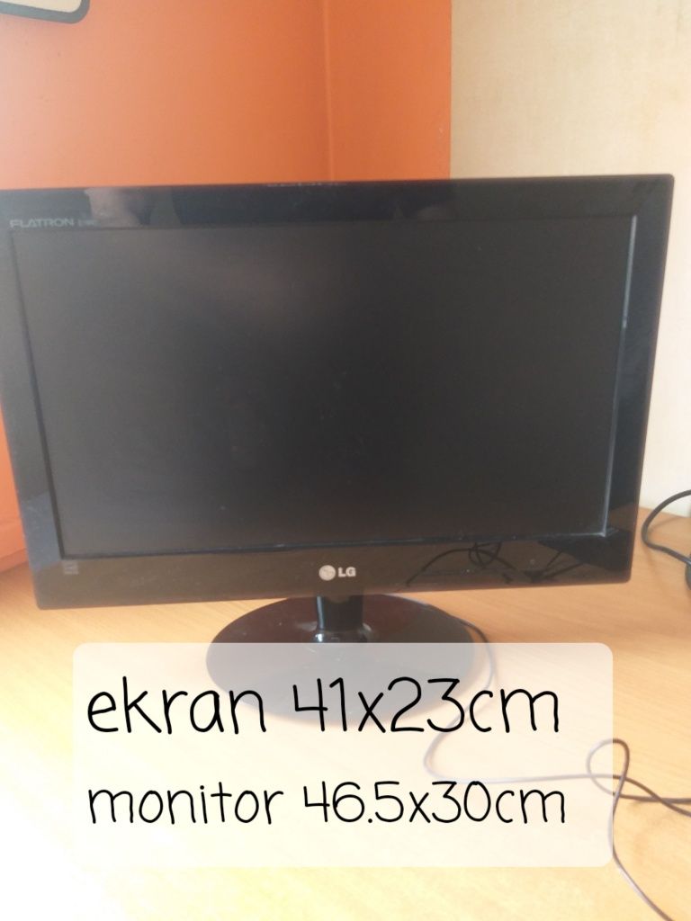 Monitor LG Flatron E1940 18.5cala VGA Sprawny