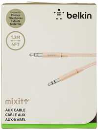 Belkin Mixit Metallic Aux/ кабель Cable 1.2M Rose Gold